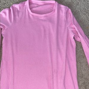 Bubble gum pink long sleeve